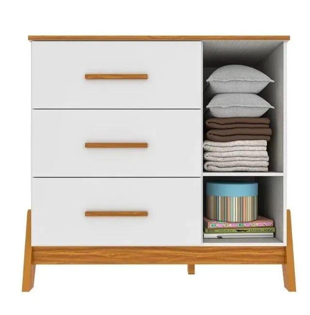 Cômoda Infantil 100% Mdf DIVIDIMOS EM ATÉ 10X SEM JUROS - Foto 2