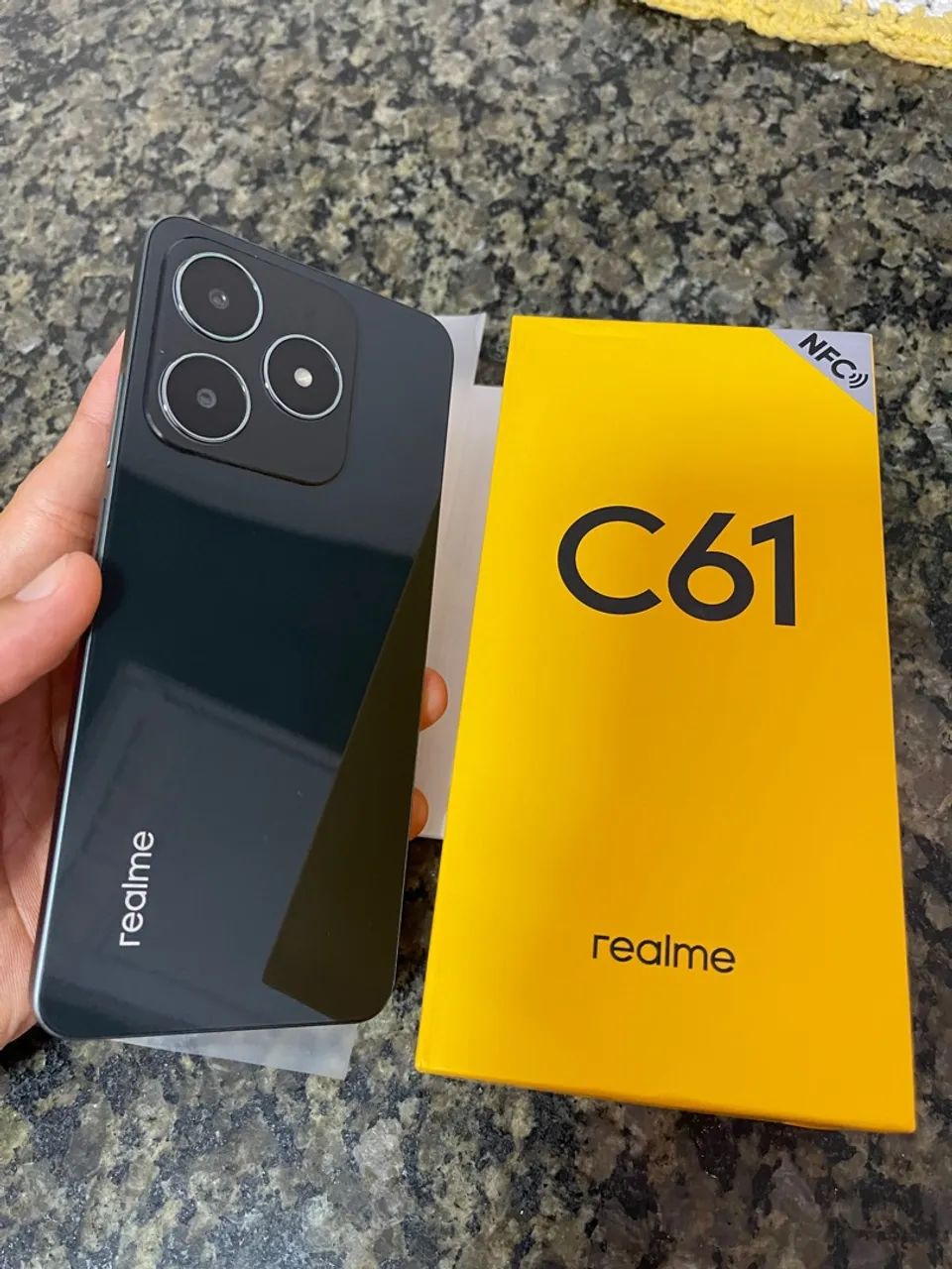  REALME C61 8/256-GB NOVO - Foto 3