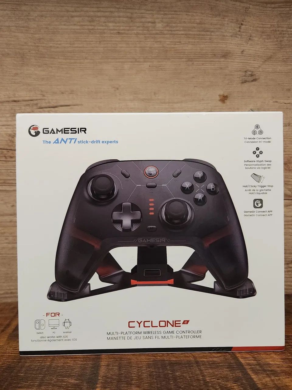 Controle Gamesir Cyclone 2 Branco - Compatível Nintendo Switch e PC - Foto 3