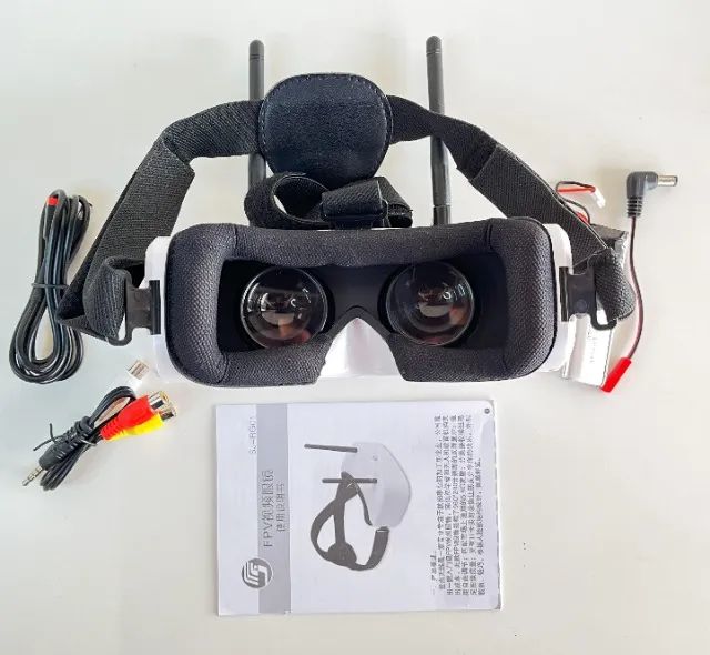 ÓCULOS FPV MULTICANAIS + CÂMERA CADDX EOS V2 E TX1200 EACHINE - Foto 2