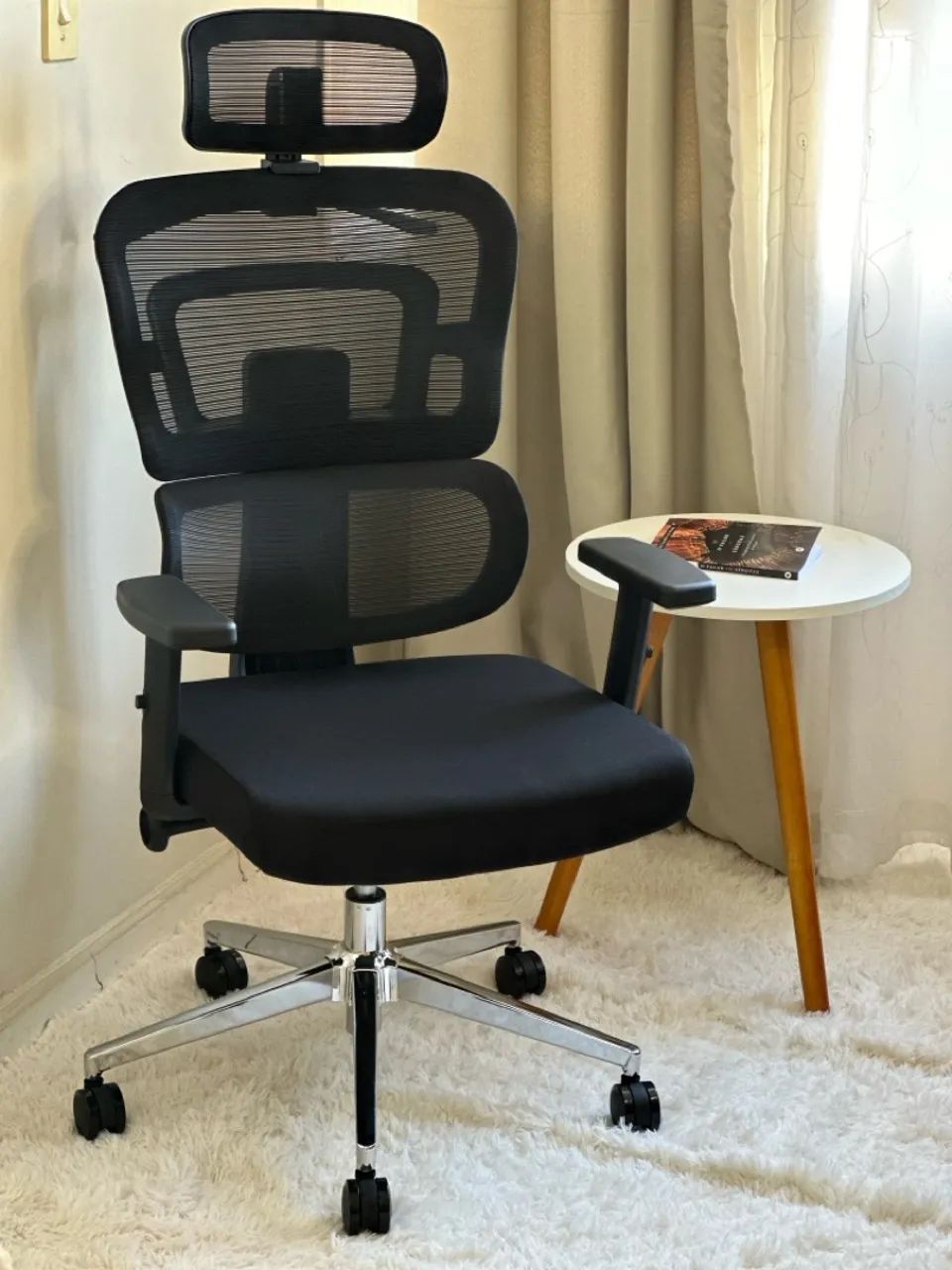 Cadeira Presidente ERGOTELA Ergonômica C800 - Foto 5