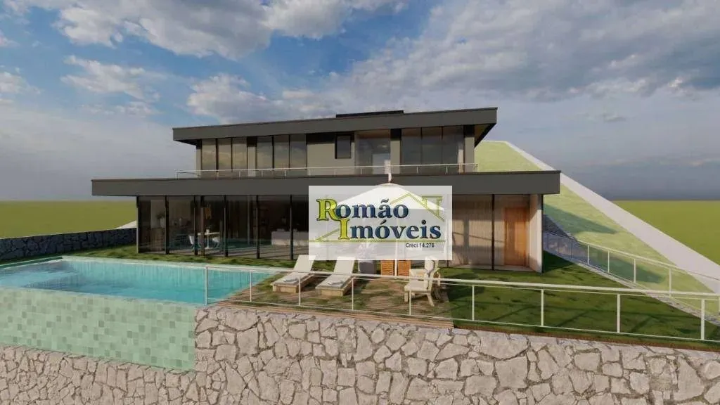 Terreno no Condomínio Campos de Mairiporã com projeto aprovado, pronto para construir
