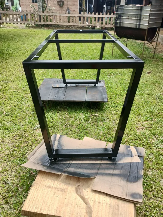 Base de Ferro para bancada e mesas Industrial