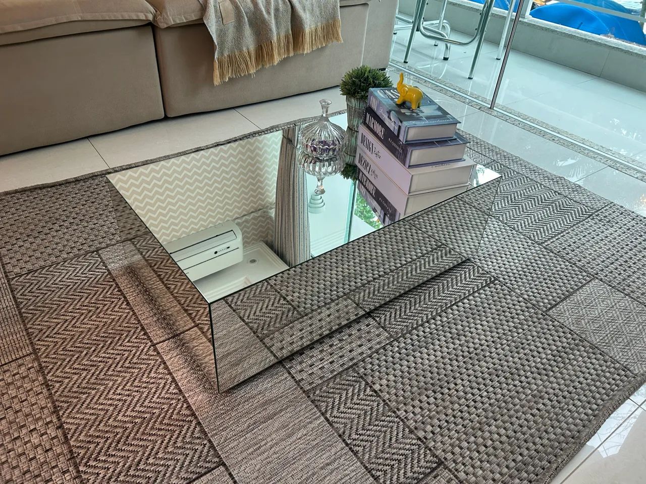 Mesa de centro espelhada 80X50 - Foto 5