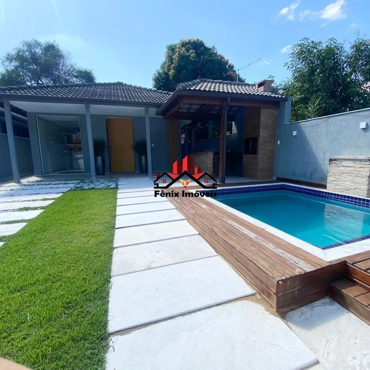 Casa com Piscina, 3 Quartos e 1 Suíte em Parque equitativa - RJ