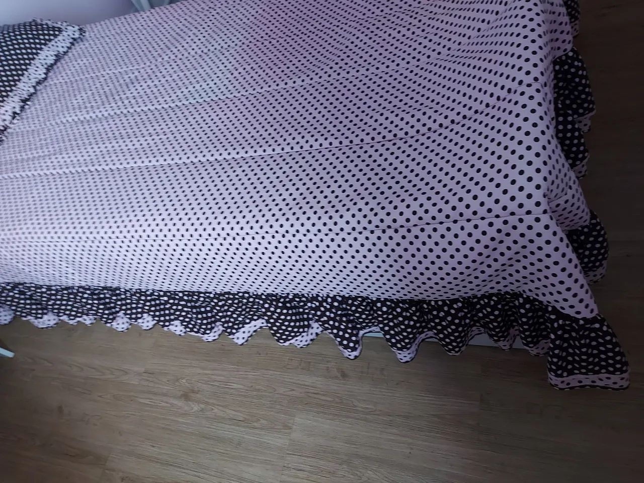 Kit de Colcha de Cama Infantil de Poá  - Foto 5