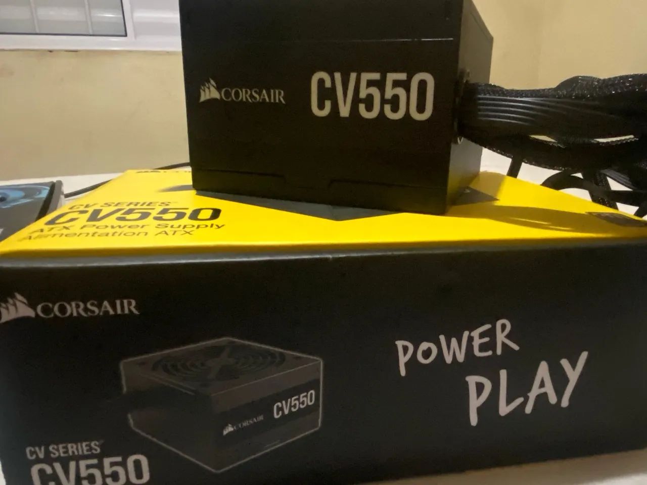 Fonte Corsair CV550 550W 80 Plus Bronze(QUEIMADA) - Foto 2