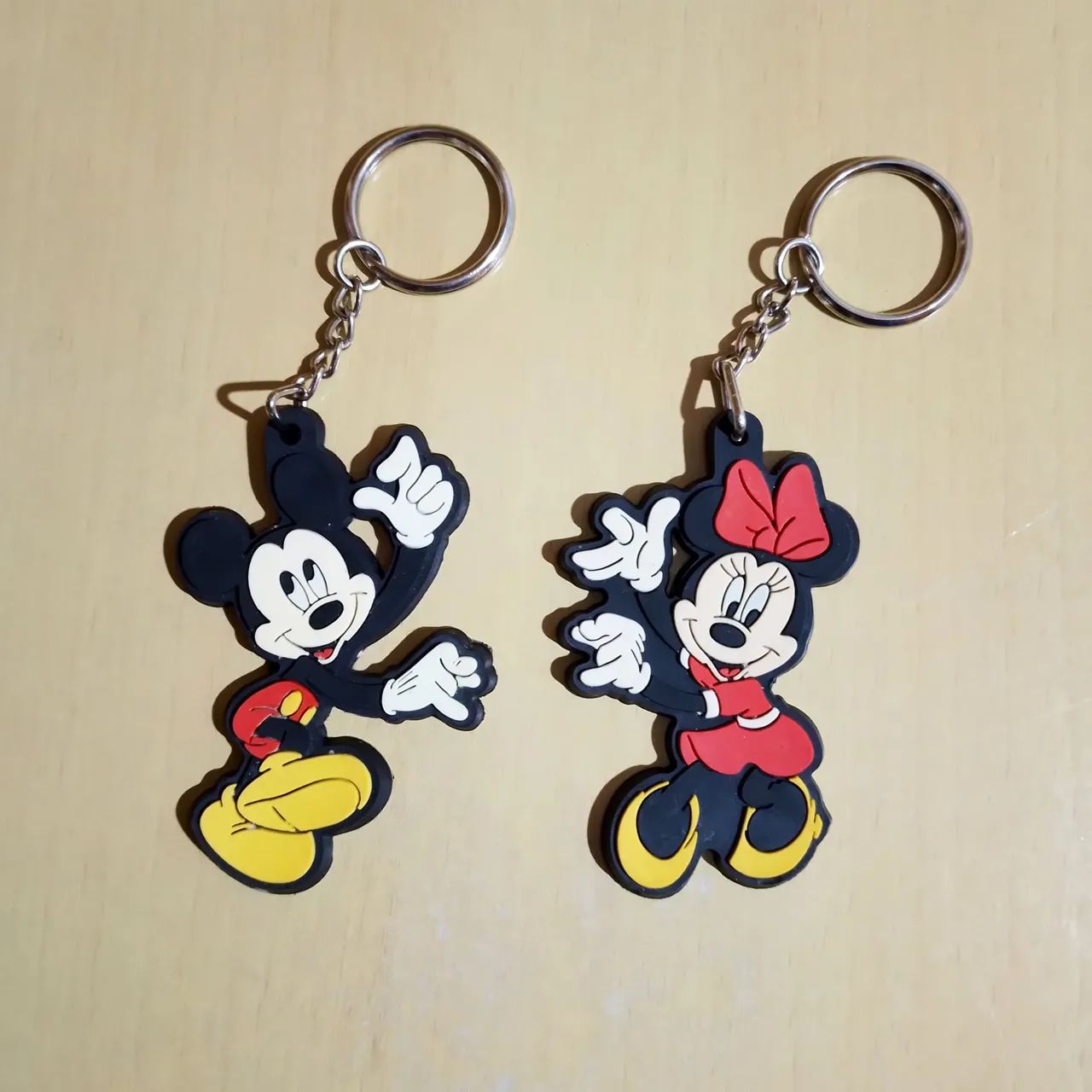 Chaveiros Disney emborrachados - Coleção 8 unidades - Foto 2