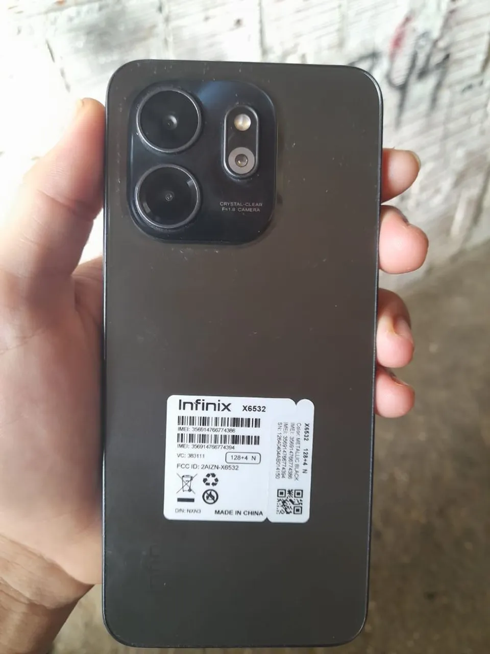 Pra vender infinix smart 9 caixa carregado novo 750 pra bota preço
