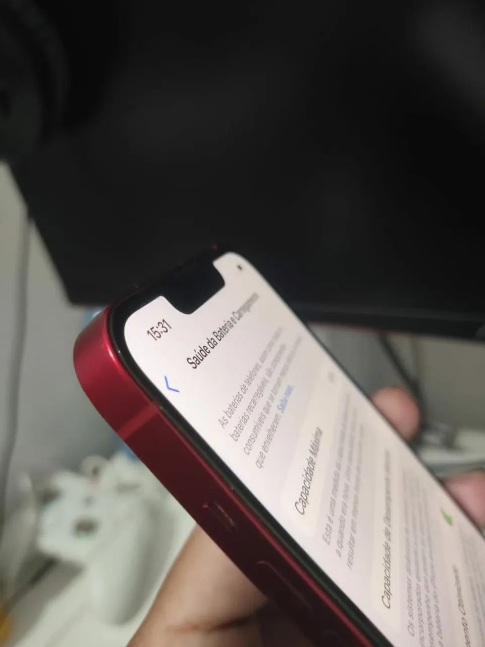 IPHONE 13 128 GB IMPECÁVEL -AVALIO TROCAS  - Foto 5