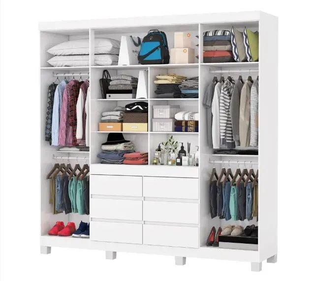 Oferta do mês Guarda Roupa Império Cinamomo/Off White - Foto 2