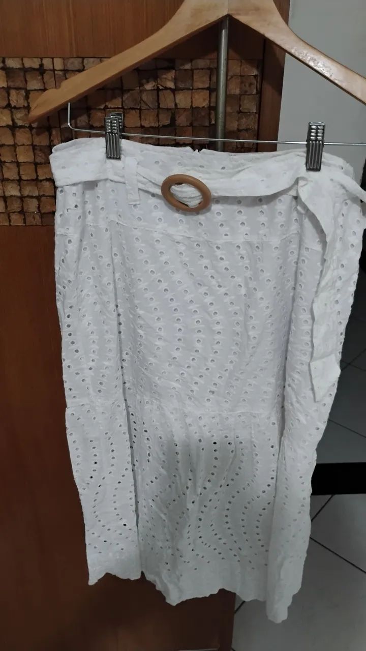 Saia branca em lese