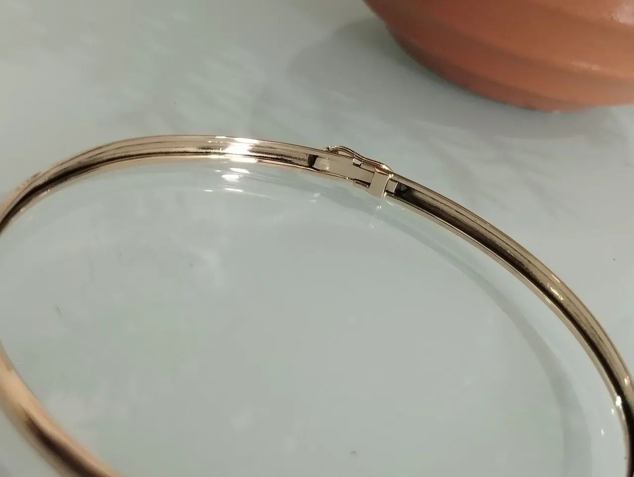 Bracelete em ouro 18k- Elegante e extremamente lindo - Foto 3