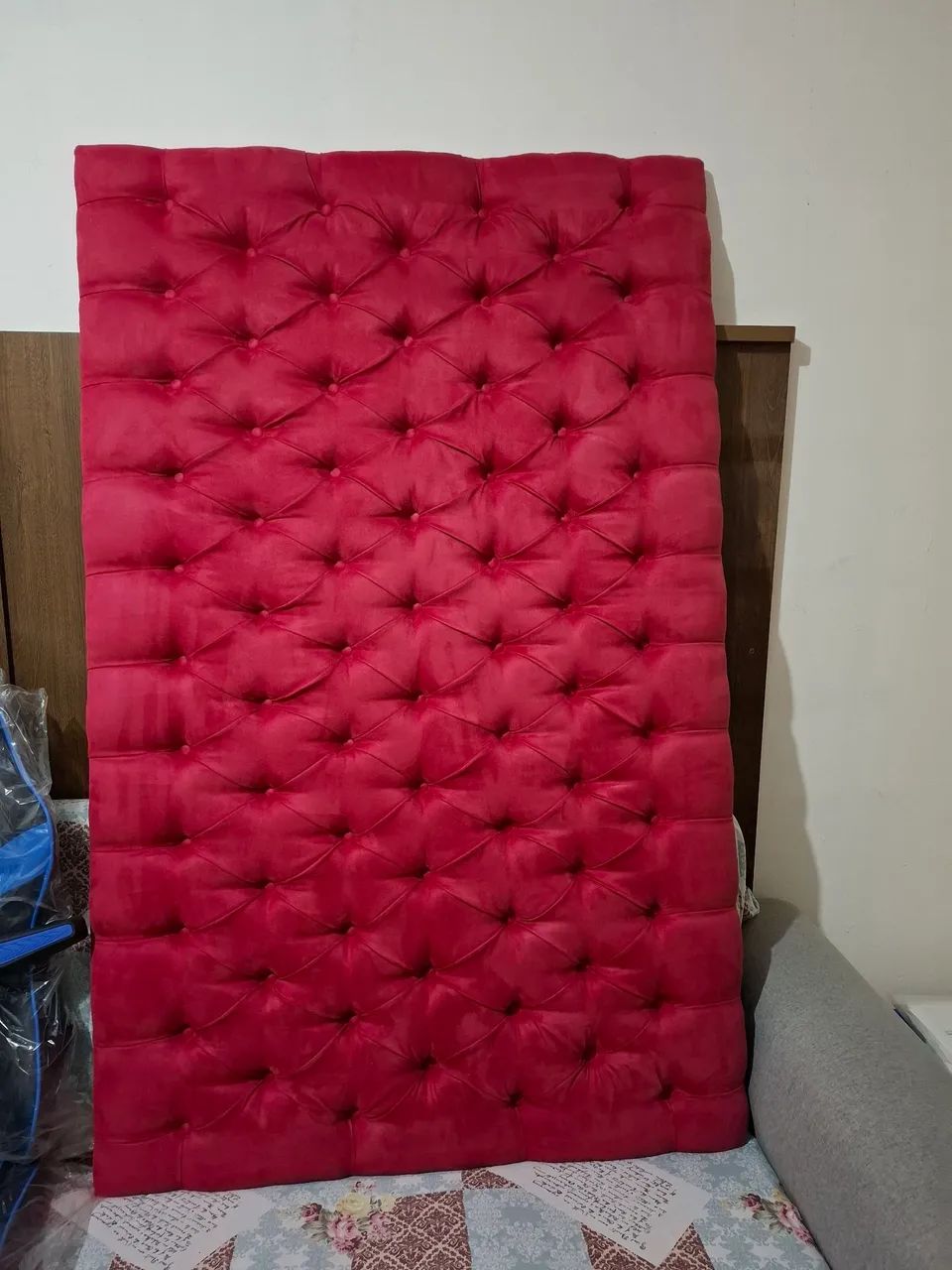 Cabeceira 2m Suede Pink