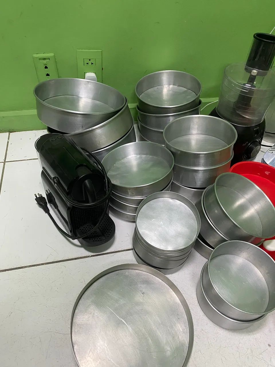 Liquidificador + batedeira + processador + assadeiras silicone - Foto 4