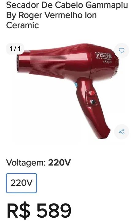 Vendo secador e chapinha  - Foto 3