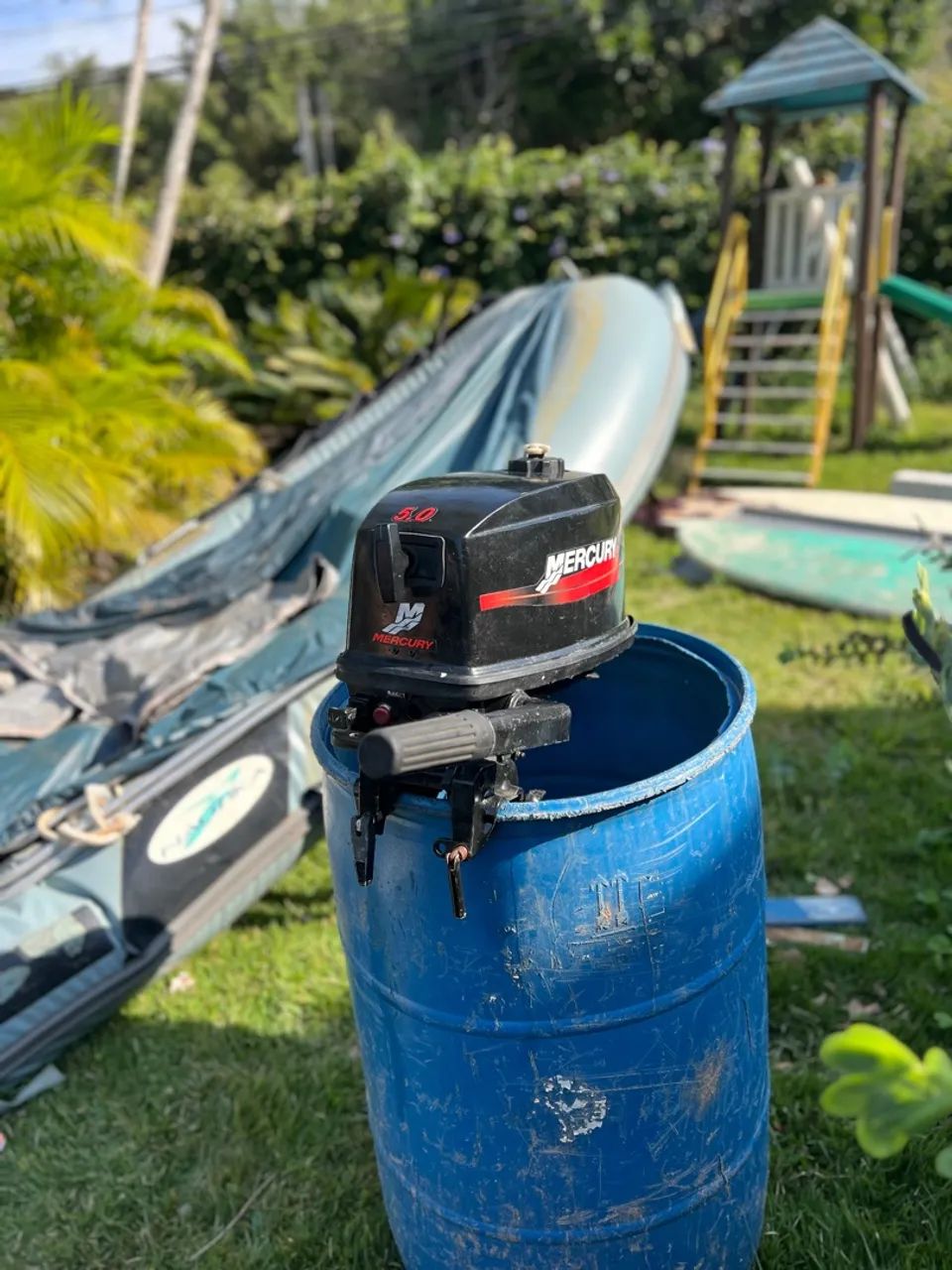 OPORTUNIDADE Mercury 5HP 2001- Revisado e Pronto para Usar - Foto 2