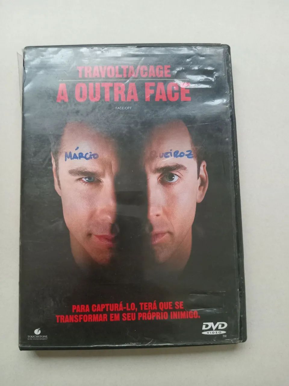DVD a outra face - Travolta e Cage