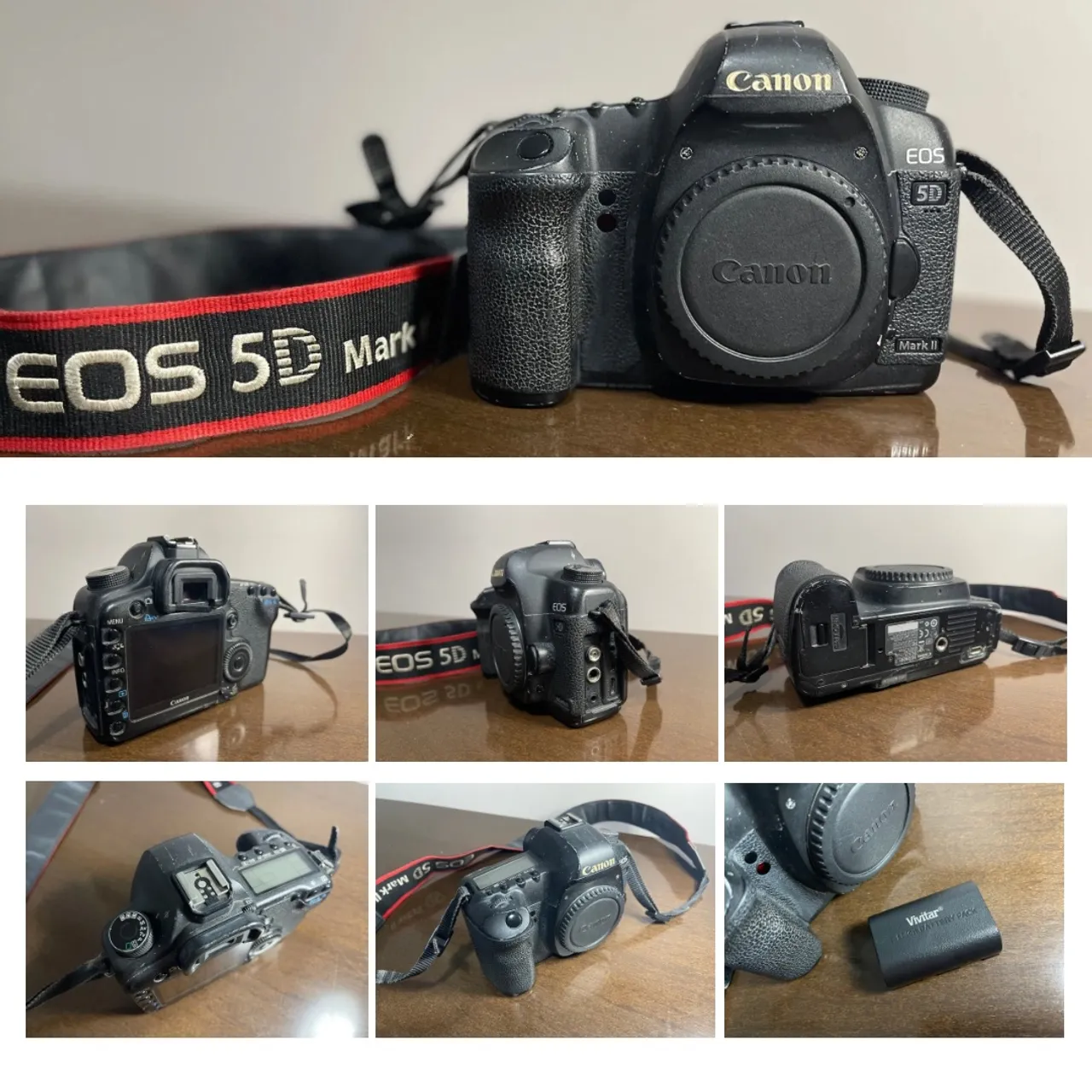Canon EOS 5D Mark II - Câmera DSLR Full Frame