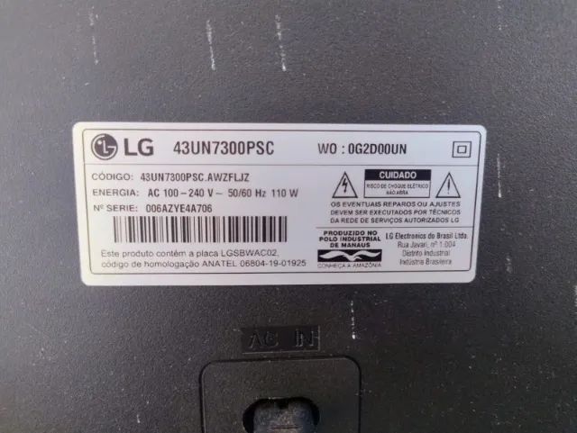 Smart TV LG 43" 4K UHD WiFi (Oportunidade) - Foto 4