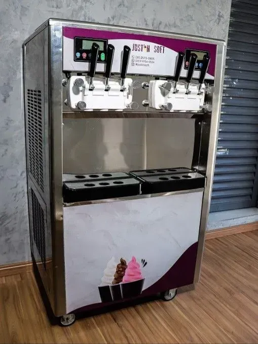 Máquina de Sorvete ou Açaí Soft / Expresso - Dupla