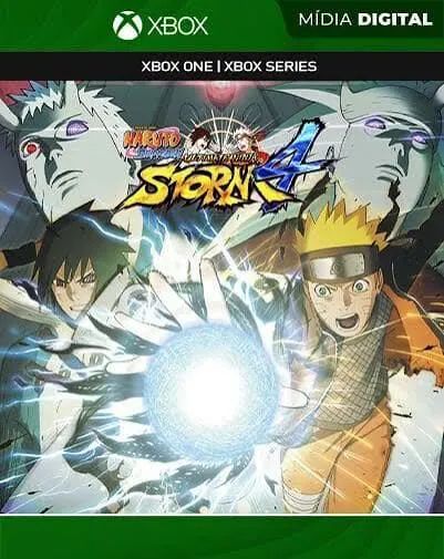 X box one fat Acompanha Naruto Storm (físico) / controle usado (fonte externa com problema - Foto 4
