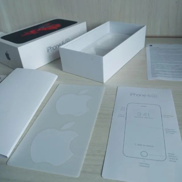 Caixa Iphone 6S   Apple  Original completa   Item de colecionador valorize seu telefone co - Foto 3