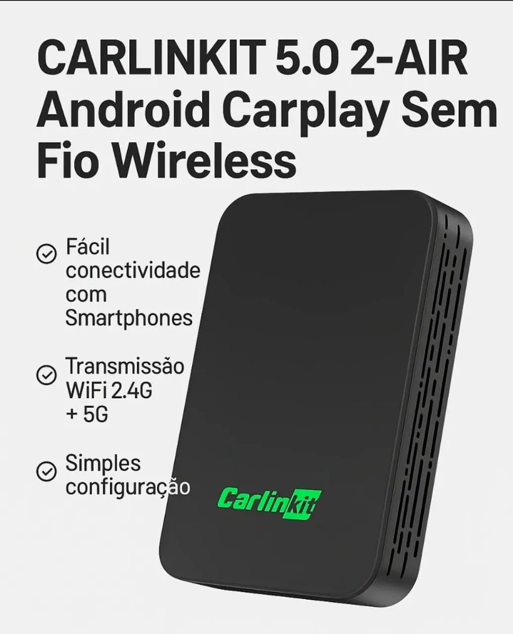 CARLINKIT 5.0 - Android/Carplay - Wireless64330135784322120