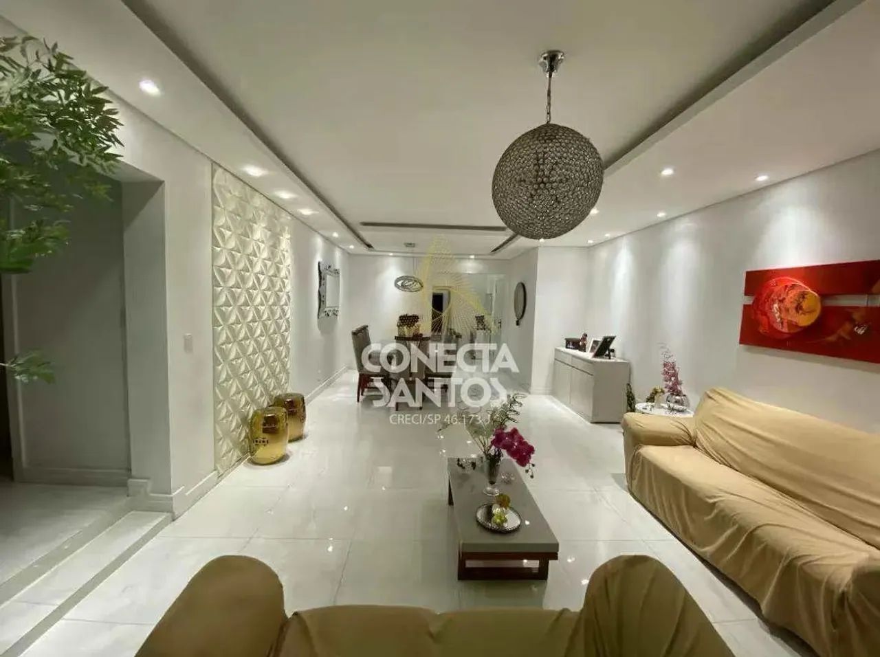 Apto c/ 3 suítes, Centro, São Vicente - Cod: 1197 - Foto 2