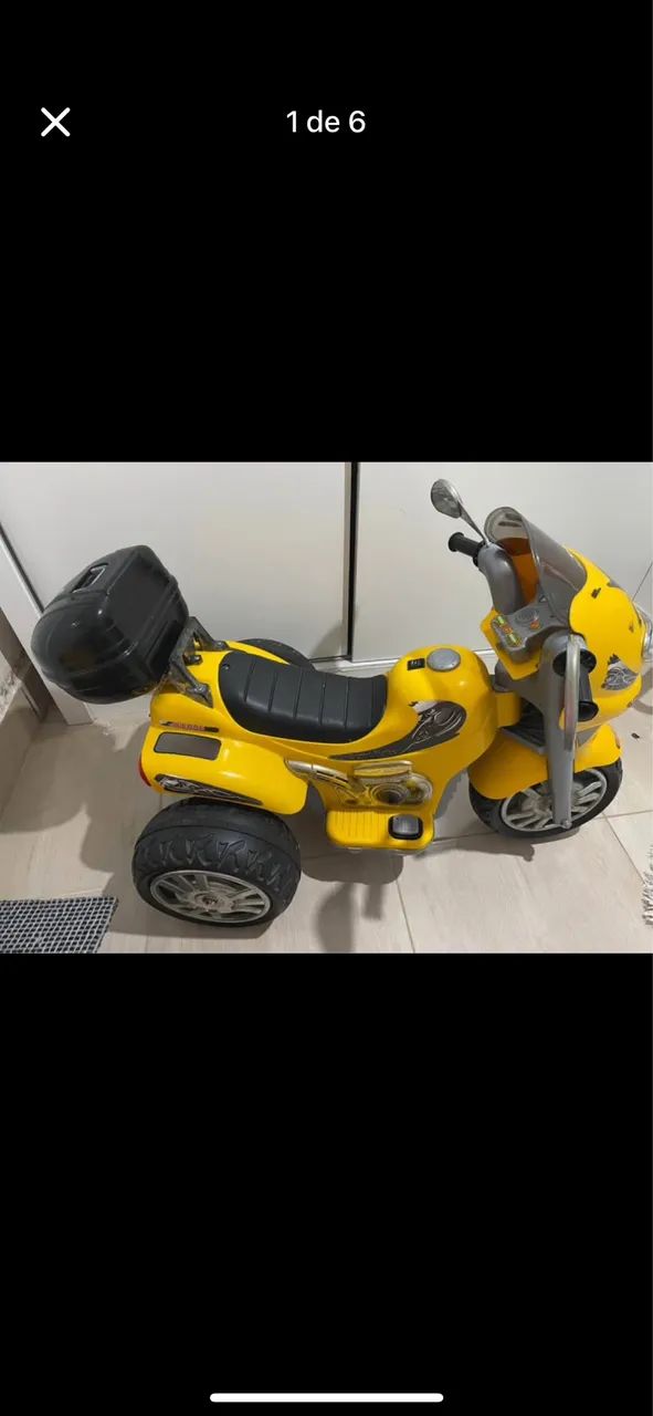 Moto elétrica infantil 
