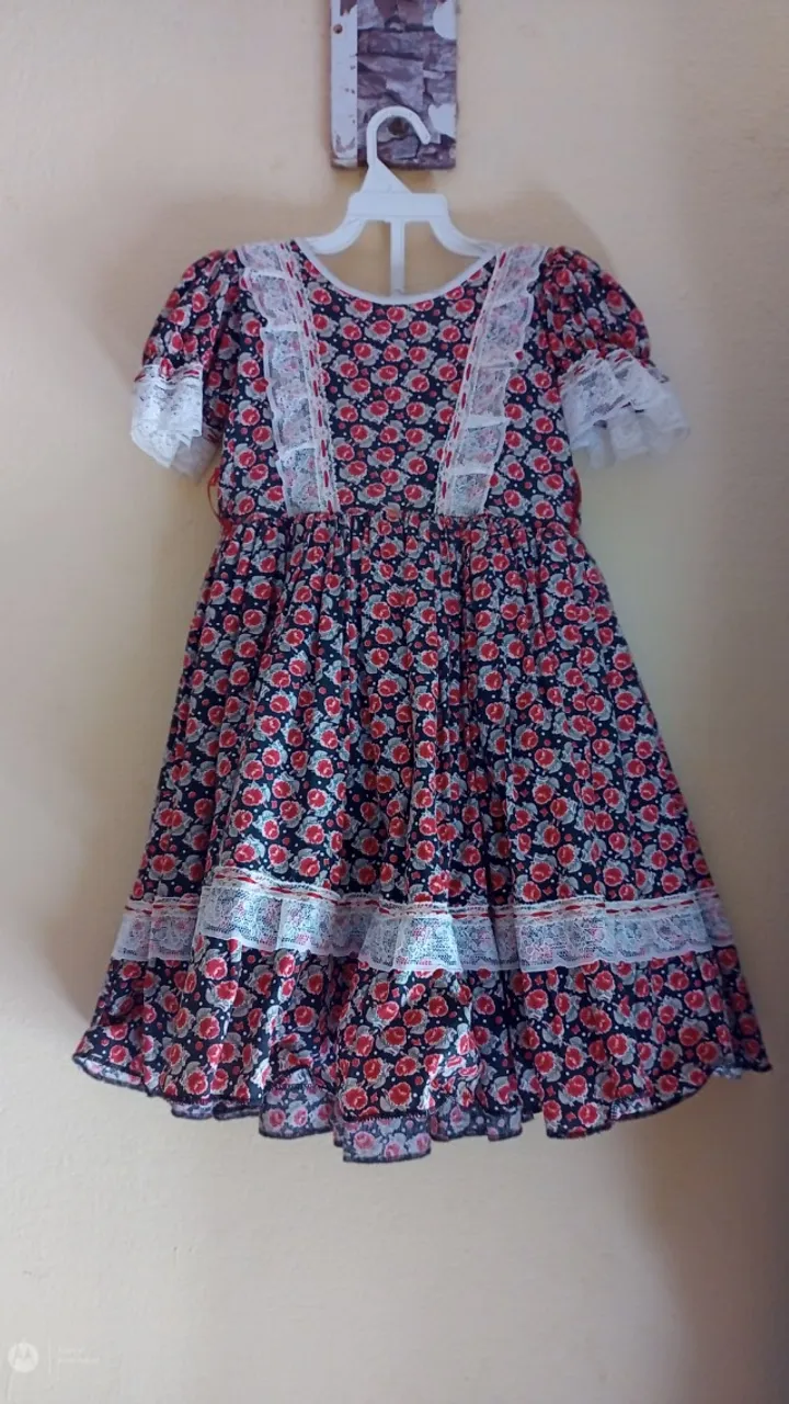 Vestido de Quadrilha Festa Junina