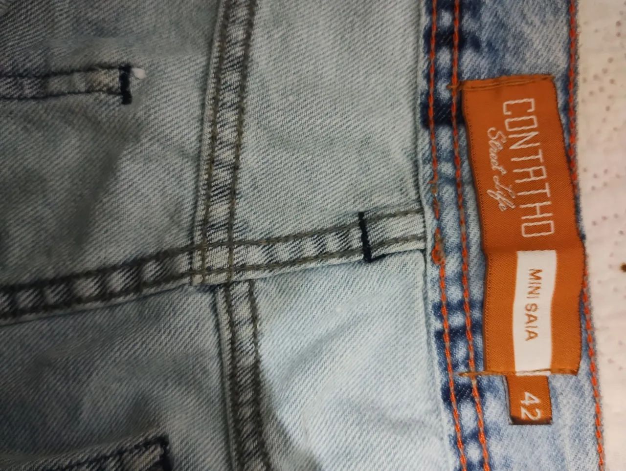 Saia Jeans Clara - Foto 3