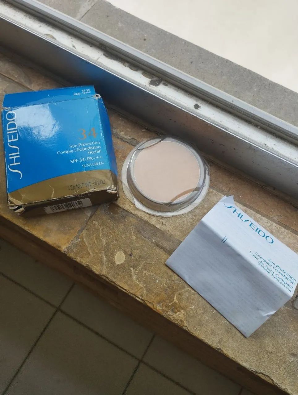 Refil protetor solar em pó Shiseido - Foto 3