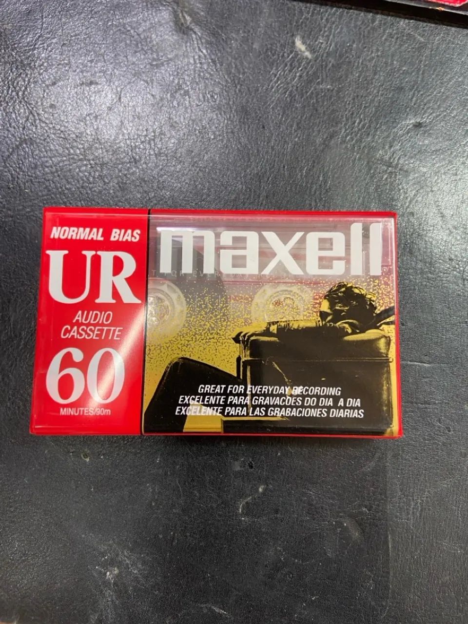 Fita K7 Maxell UR 60 minutos - Foto 2