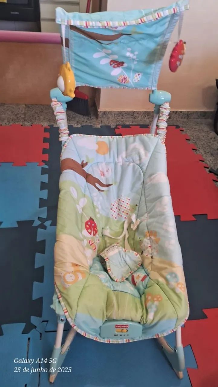 Fisher Price Bouncer with Toys and Canopy