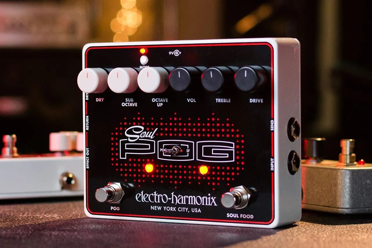 Soul POG (Nano POG + Soul Food Overdrive) Electro Harmonix NOVO na Caixa 