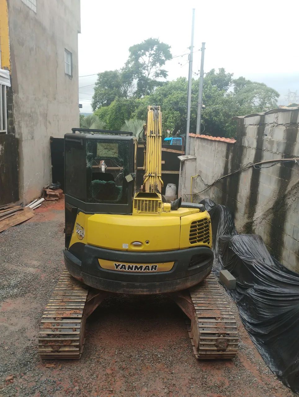 Escavadeira Yanmar vio75  - Foto 6