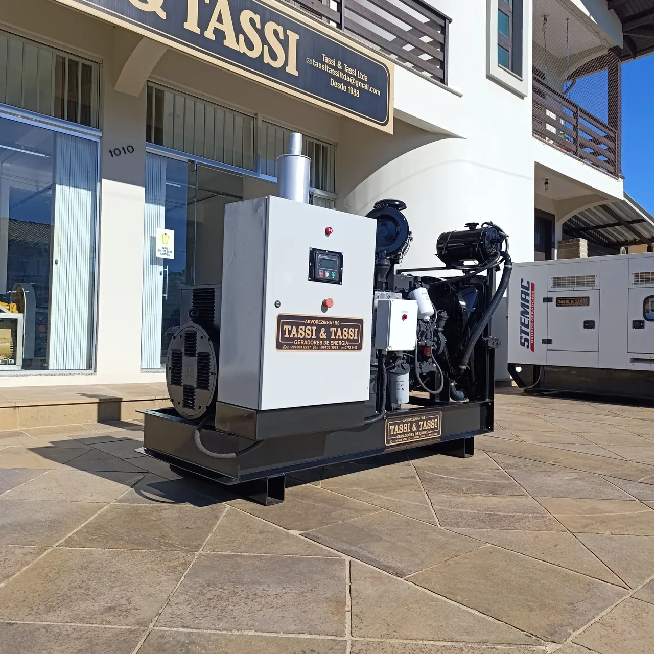 GERADOR 75KVA AUTOMÁTICO