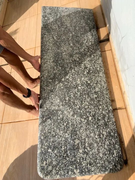 PEDRA DE MÁRMORE CINZA CORUBÁ - Foto 2