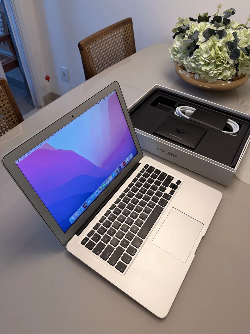 2017 MacBookAir 13インチ i5 8GB121GB-5 MacBook Air (13 polegadas, 2017) - Especificações técnicas