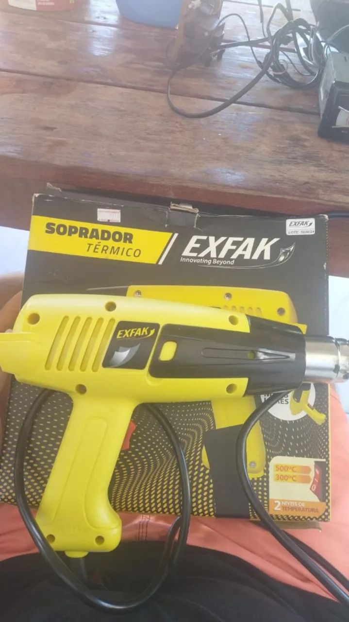 Soprador Térmico EXFAK - Ferramenta de Alta Performance
