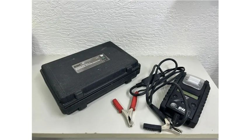 Testador Digital Bateria Automotivo 6-12V Impressora usado - Foto 4