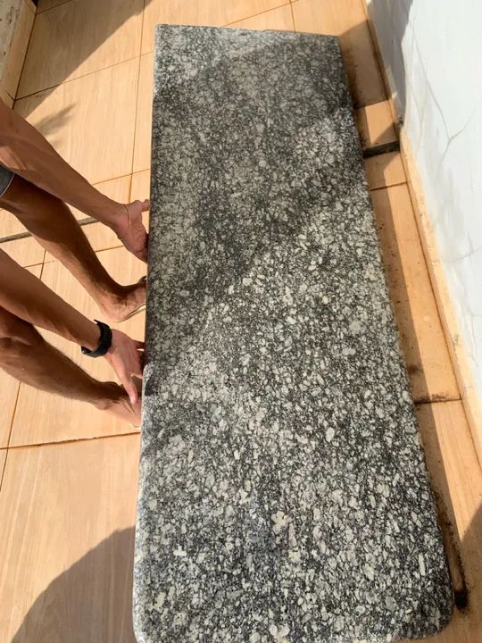 PEDRA DE MÁRMORE CINZA CORUBÁ - Foto 3