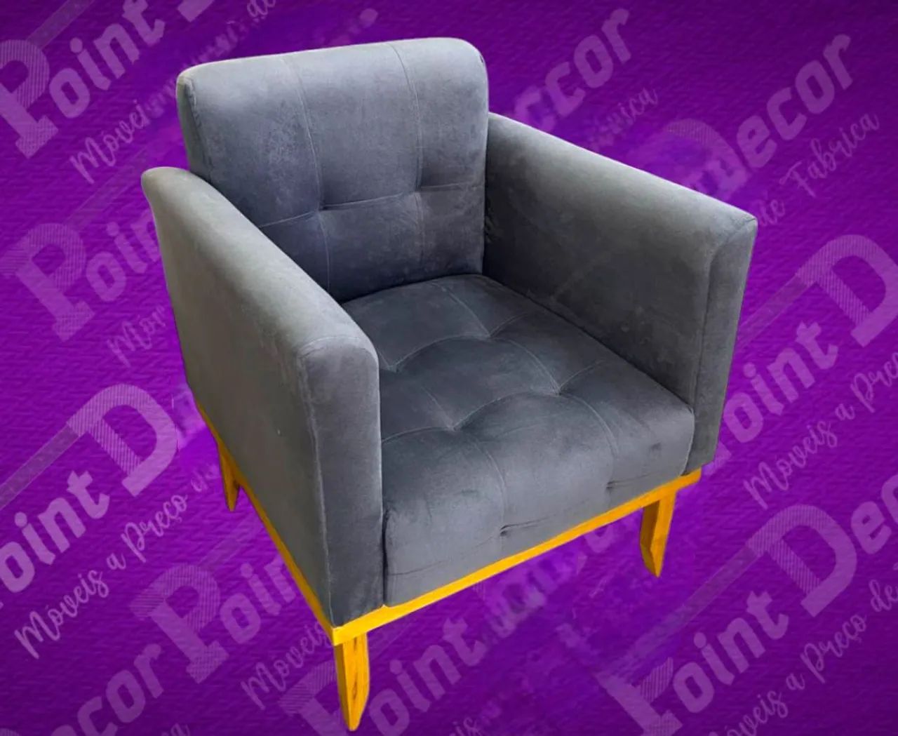 MEGA PROMOÇÃO !Poltrona confortável e elegante - Foto 4
