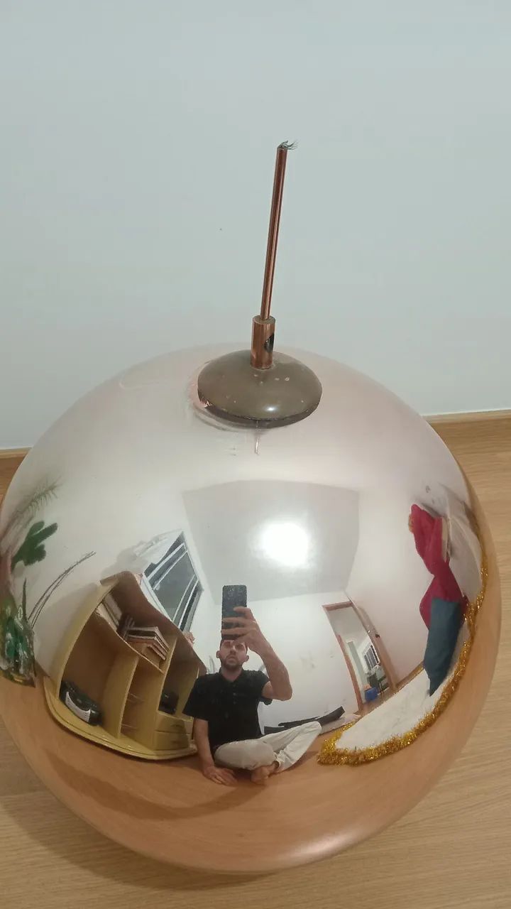 Luminária Esférica Decorativo Refletor Gigante - Foto 2