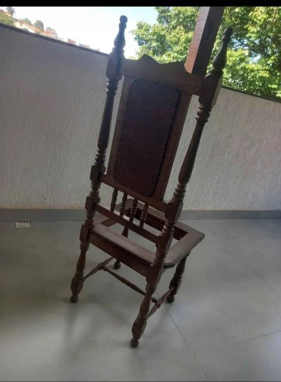 Cadeiras de madeira todas boas - Foto 2