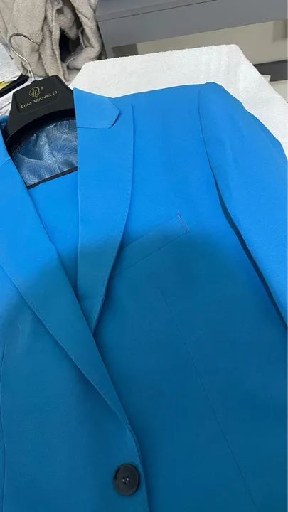 Terno Masculino Azul - Novo - Foto 3