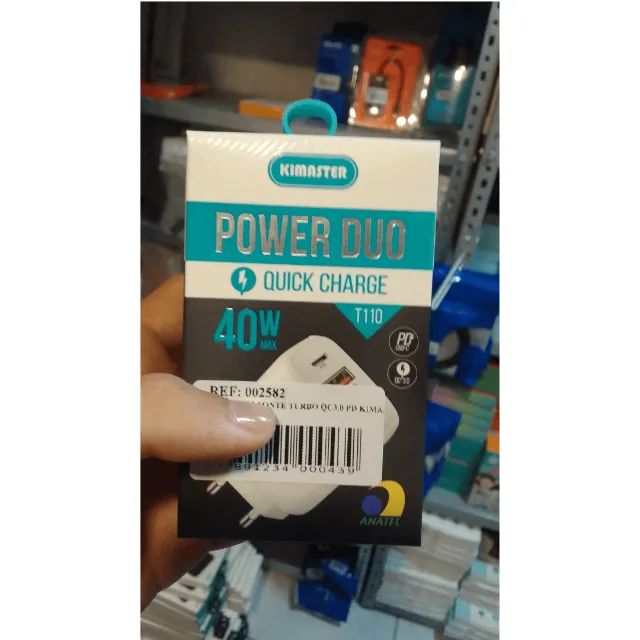 Carregador de Parede Tipo C Turbo 18w - Kimaster cod: 2582 - Foto 2