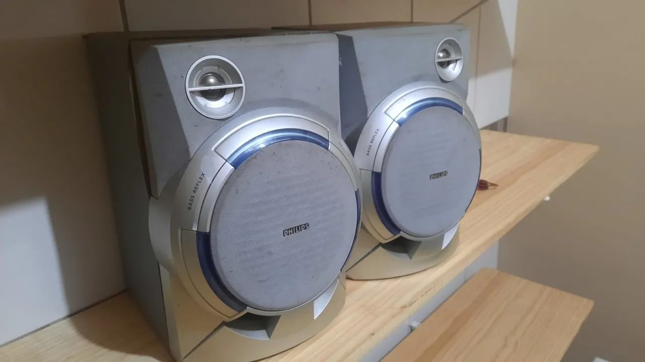 Par de Caixa de Som Philips - Ótima Qualidade! - Foto 3
