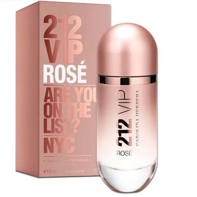 Perfume 212 Vip Rosé Carolina Herrera Eau de Parfum 80ml